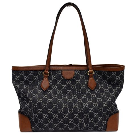 denim gucci handbag|Gucci ophidia medium tote bag.